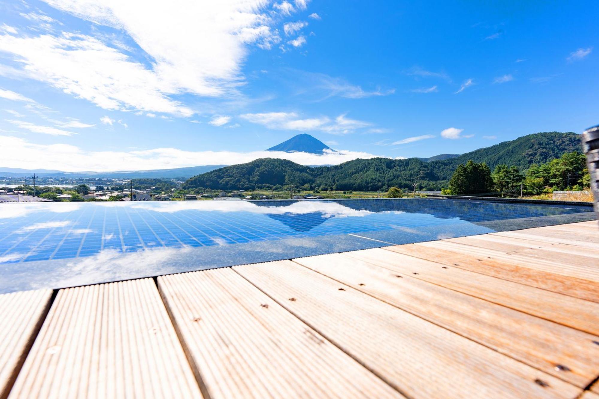 Fuji View And Spa Resort Tsumugi Kawaguchiko فوجيكاواجوتشيكو المظهر الخارجي الصورة