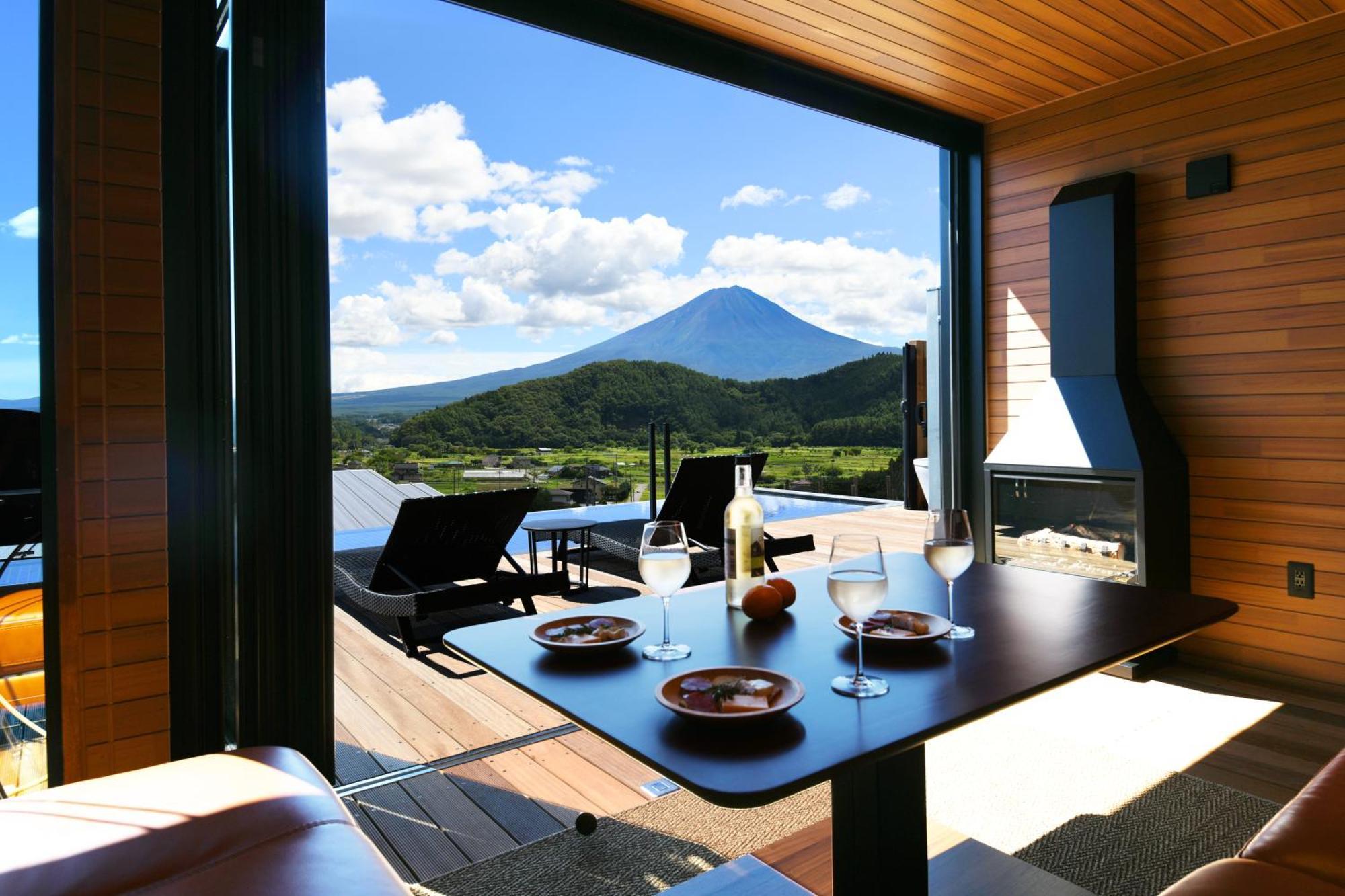 Fuji View And Spa Resort Tsumugi Kawaguchiko فوجيكاواجوتشيكو المظهر الخارجي الصورة